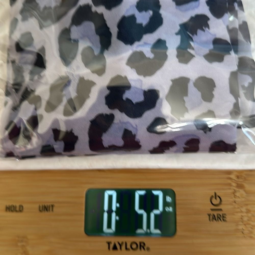 Tobi Women Lavender Leopard Print Mini Slip Dress V-Neck Spaghetti Strap S - Picture 11 of 12